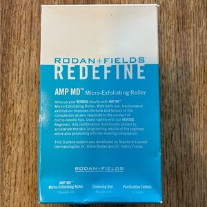 Rodan + Fields Blue AMP MD Micro-Exfoliating Roller Set